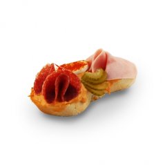 Chlebíček Salámový 100g (1,3,7,10)