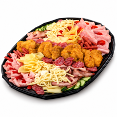 Party Mísa - 1.0Kg - Salám &Sýrová&Kuřecí řízek