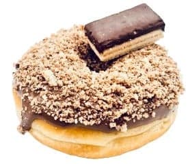 Donut -  S náplní - MILA CREAM s mléčnou čokoládou a krémovou náplní
