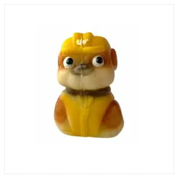 Marcipán - Tlapková patrola - Paw Patrol Rubble (žlutý)