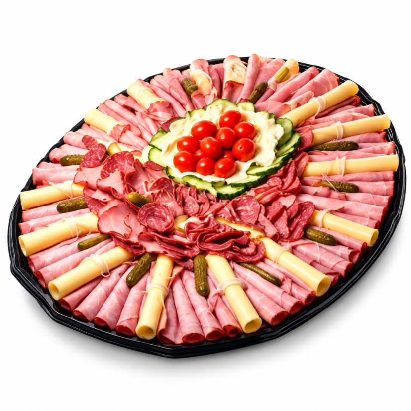 Party Mísa - 1.0Kg - MIX Salám&Sýr Party Mísa - 1.0Kg - MIX Salám&Sýr