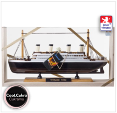 Dárková láhev - Titanic 0,2 l - švestka 40%