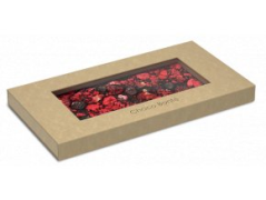 ChocoBonte Tab.Čok. mléčná s lyofilizovaným ovoc. 90g