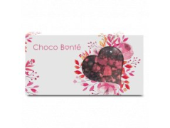 ChocoBonte Tab.Čok. hořká s malinami a ostružinami  90g