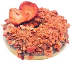 Donut -  S náplní - LYOFILIZOVANÁ JAHODA